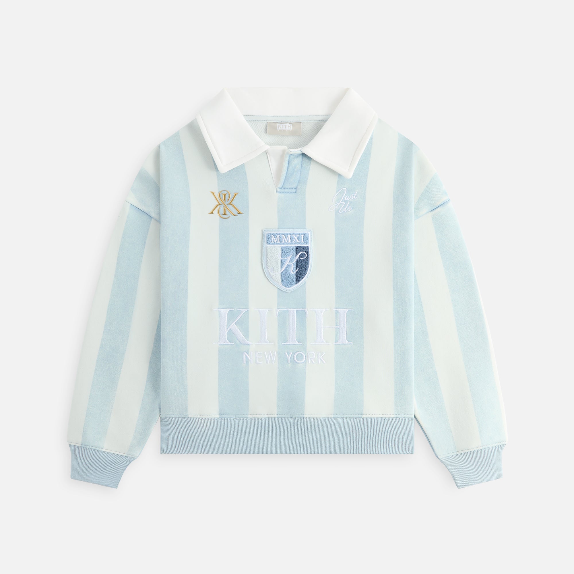 Kith Kids Collared Logo Nelson Sweatshirt - Melody | Kith Melody