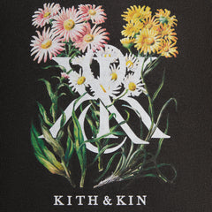 Kith Kids K&K Daisy Vintage Tee - Black | Kith Black
