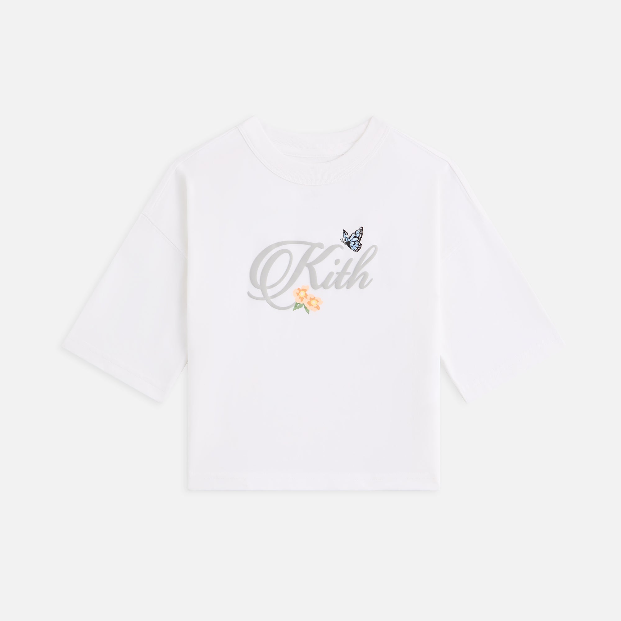 Kith Kids Script Leonard Tee - White | Kith White