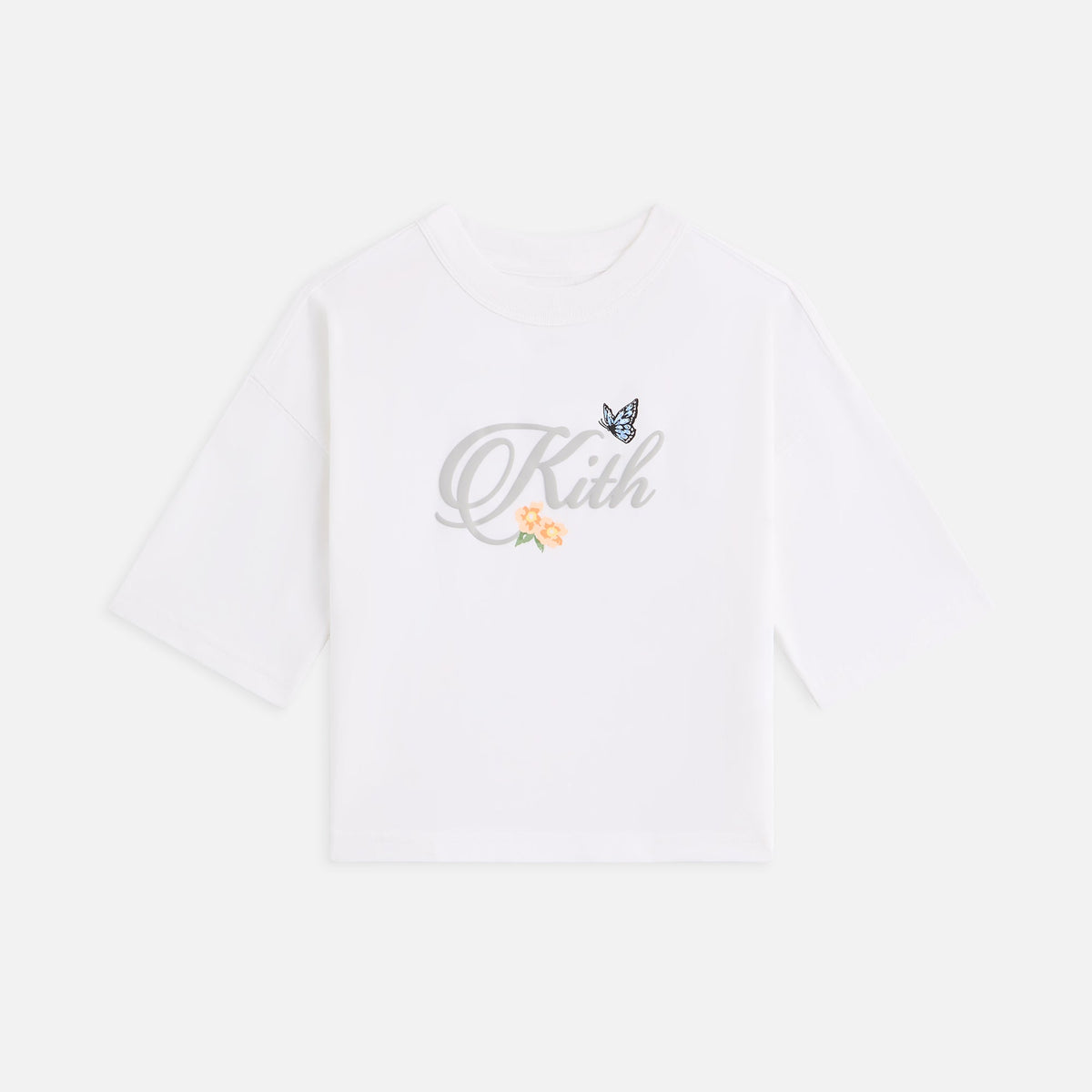 Kith Kids Script Leonard Tee - White | Kith White