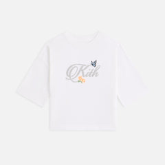 Kith Kids Script Leonard Tee - White | Kith White