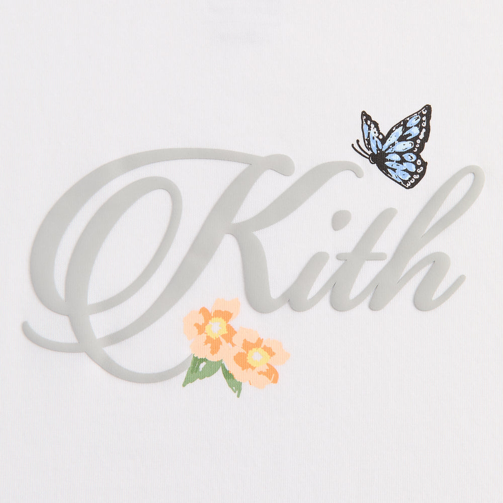 Kith Kids Script Leonard Tee - White | Kith White