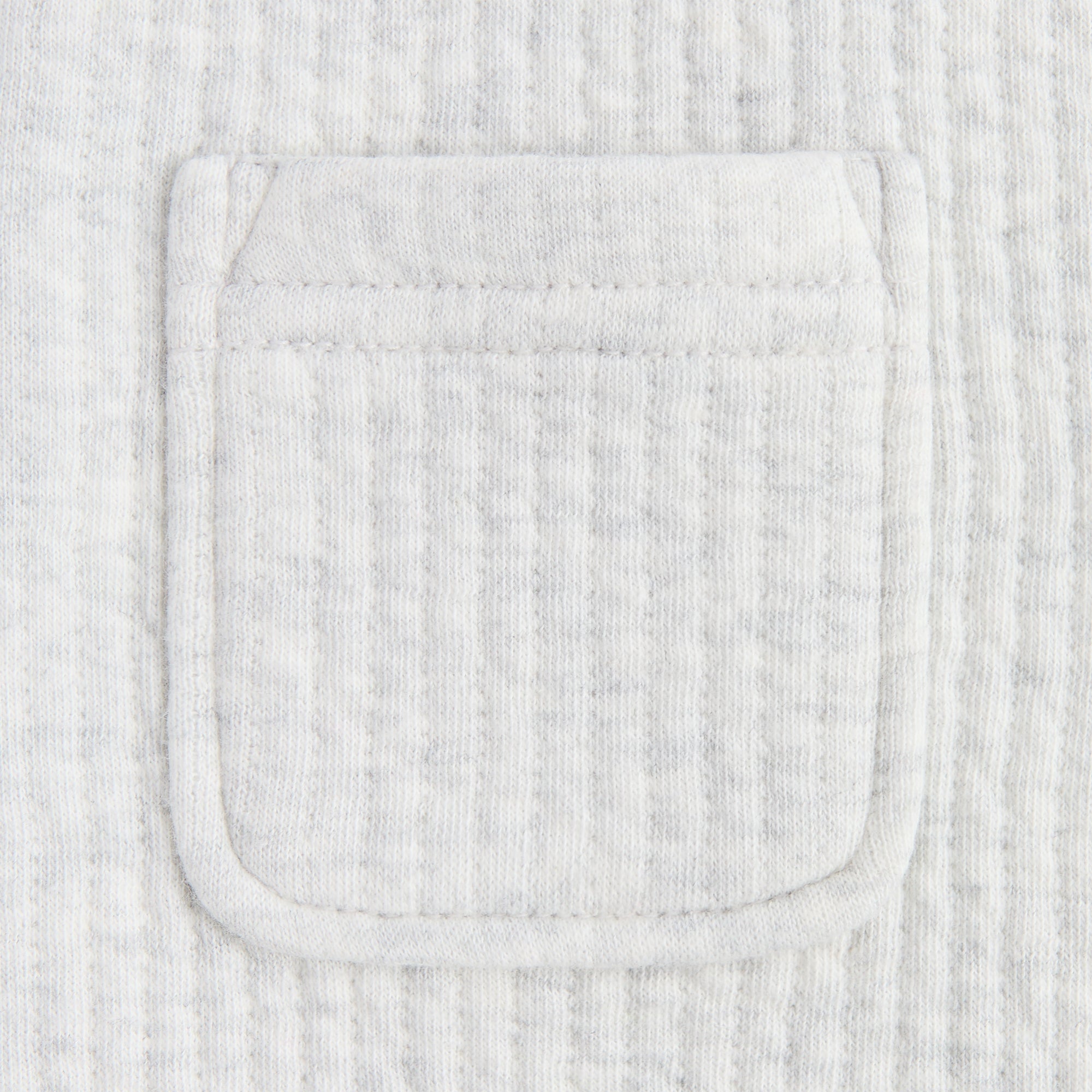 Kith Baby Quilted Coverall - Light Heather Grey | Kith Light Heather Grey