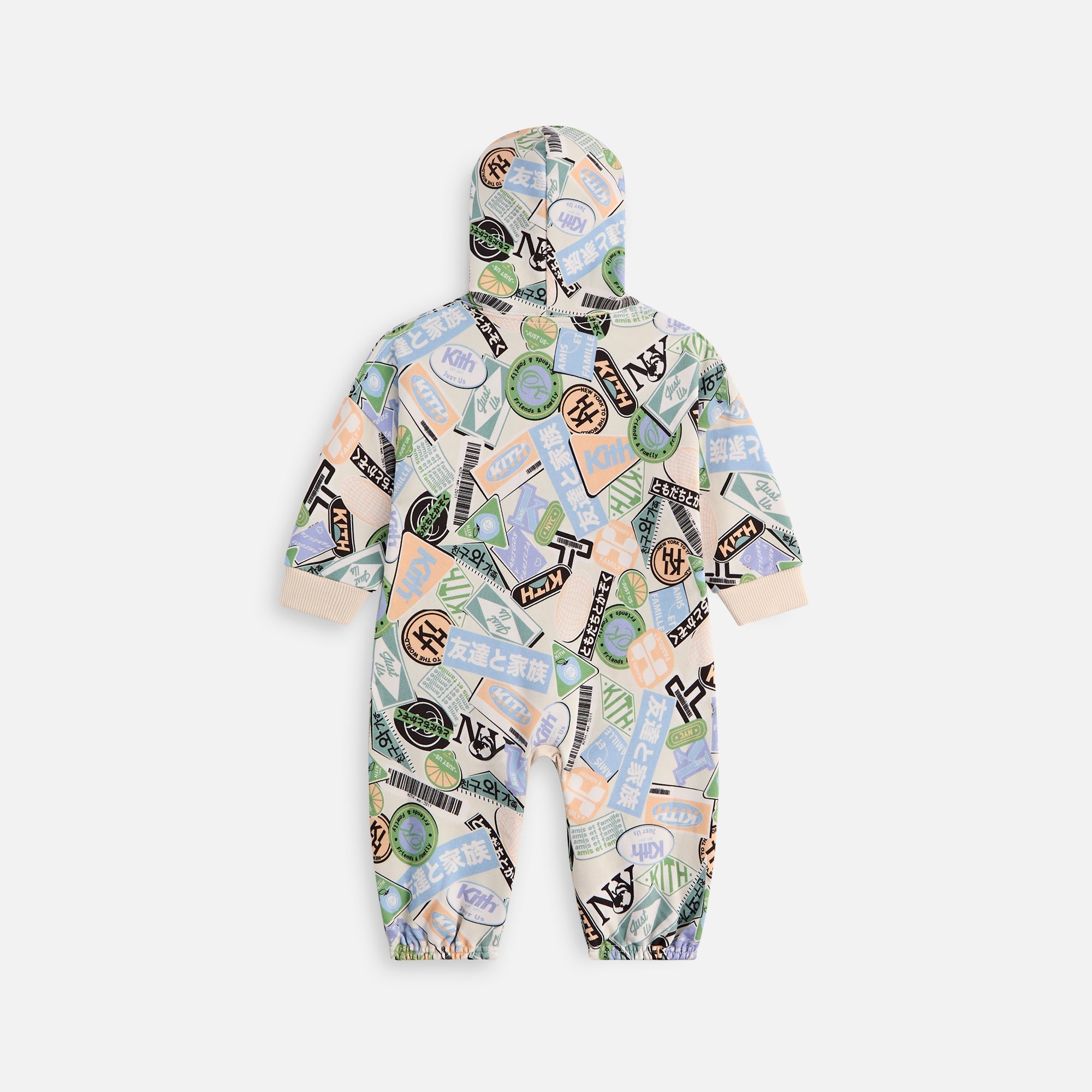 Kith Baby Friends and Family Nelson Coverall - Sandrift | Kith Sandrift