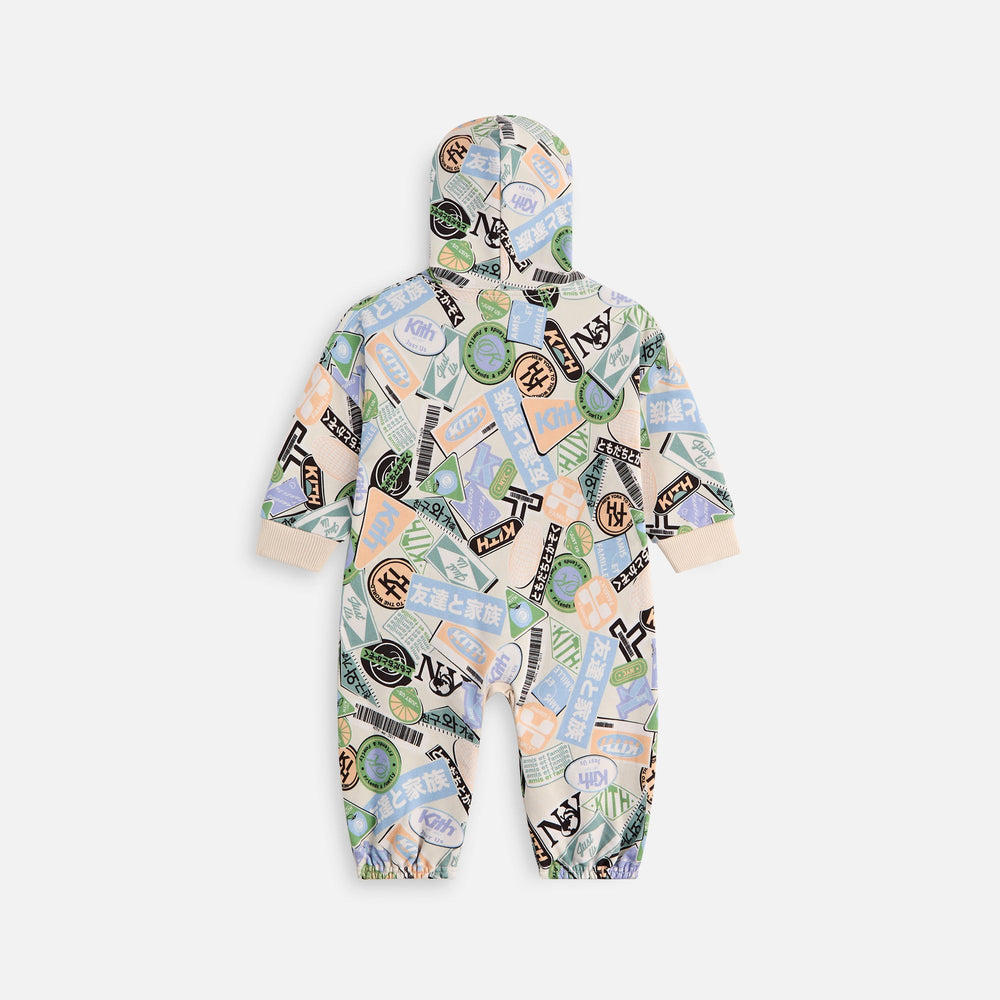 Kith Baby Friends and Family Nelson Coverall - Sandrift | Kith Sandrift