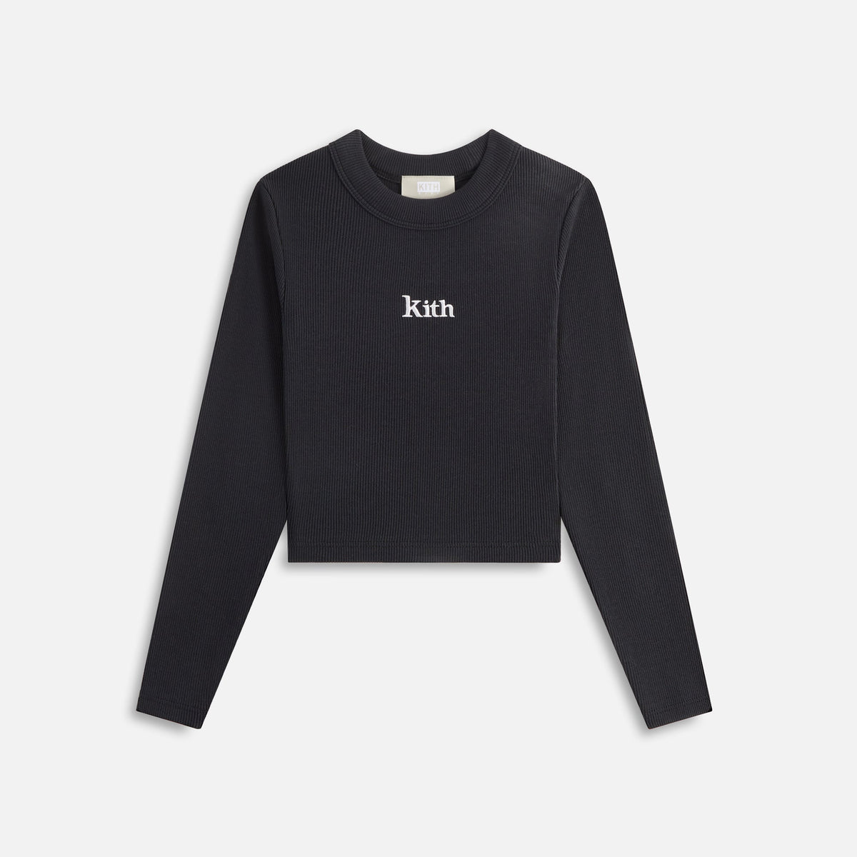 Kith Kids Long Sleeve Mulberry Tee - Black | Kith Black