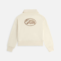 Kith Kids Nelson Quarter Zip Rugby - Waffle | Kith Waffle