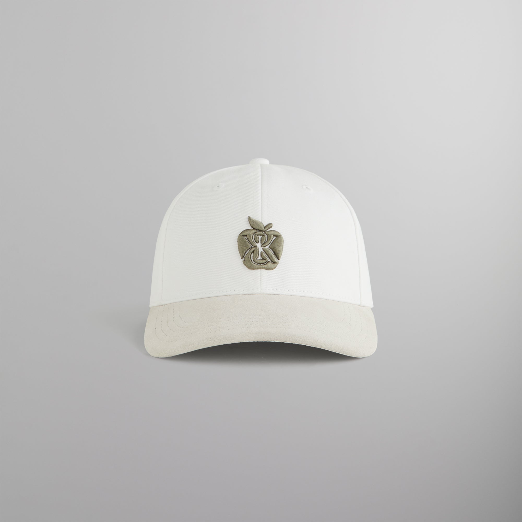 Kith Two Tone Suede Brim Aaron Classic Cap - White | Kith White