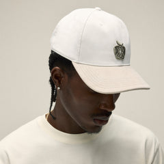 Kith Two Tone Suede Brim Aaron Classic Cap - White | Kith White
