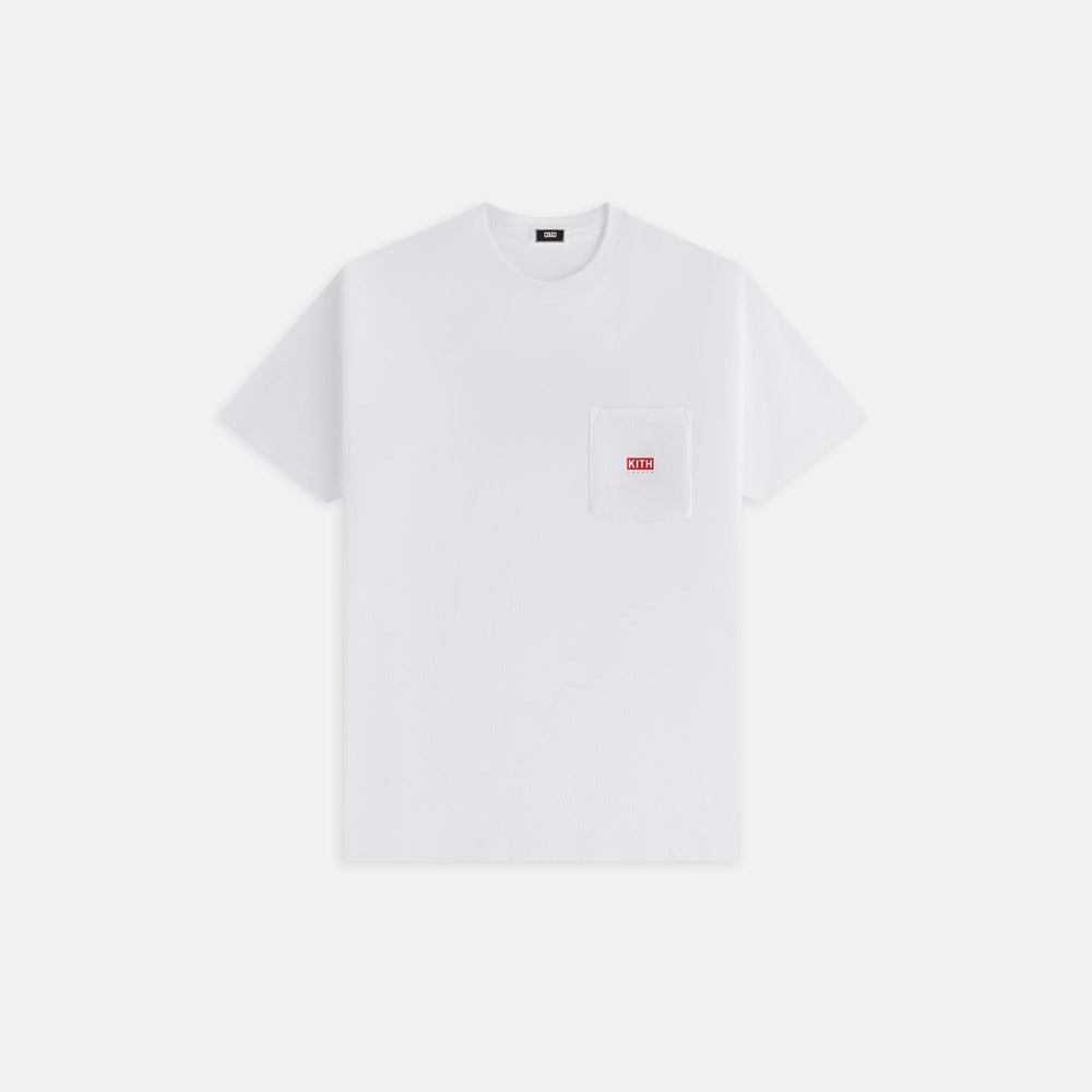 Kith Treats Hotline Pocket Tee - White | Kith White