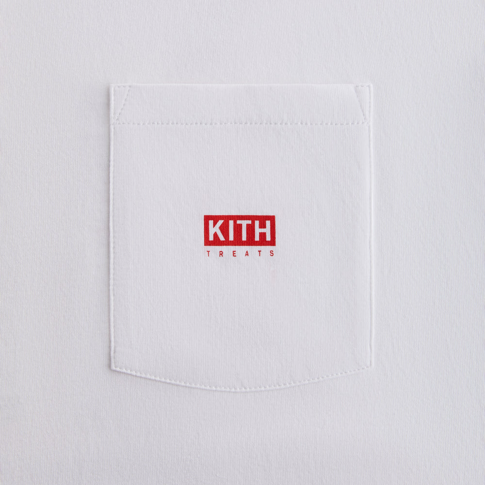 Kith Treats Hotline Pocket Tee - White | Kith White
