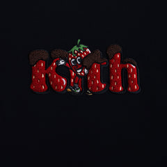 Kith Treats Strawberry Nelson Crewneck - Black | Kith Black