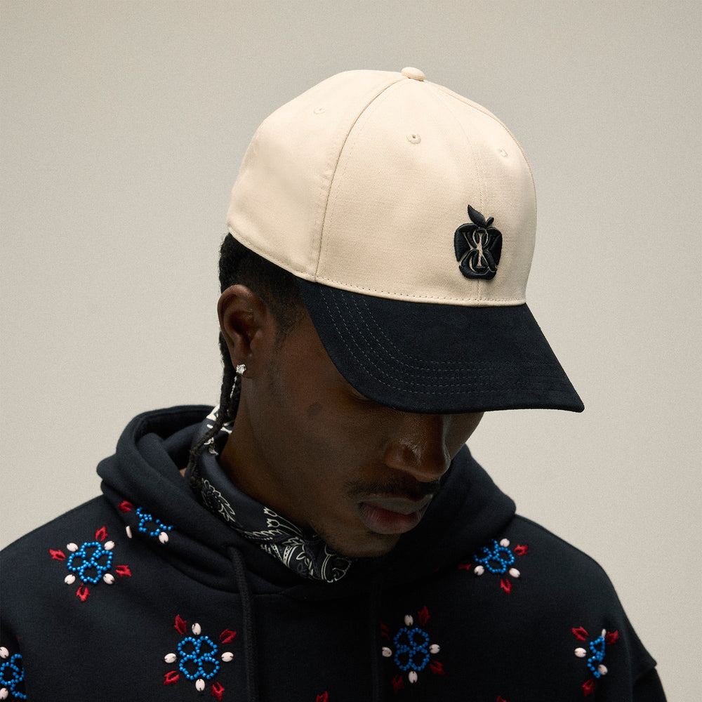 Kith Two Tone Suede Brim Aaron Classic Cap - Black | Kith Black
