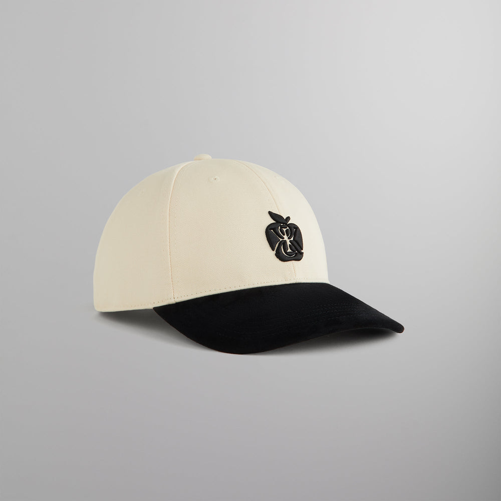 Kith Two Tone Suede Brim Aaron Classic Cap - Black | Kith Black