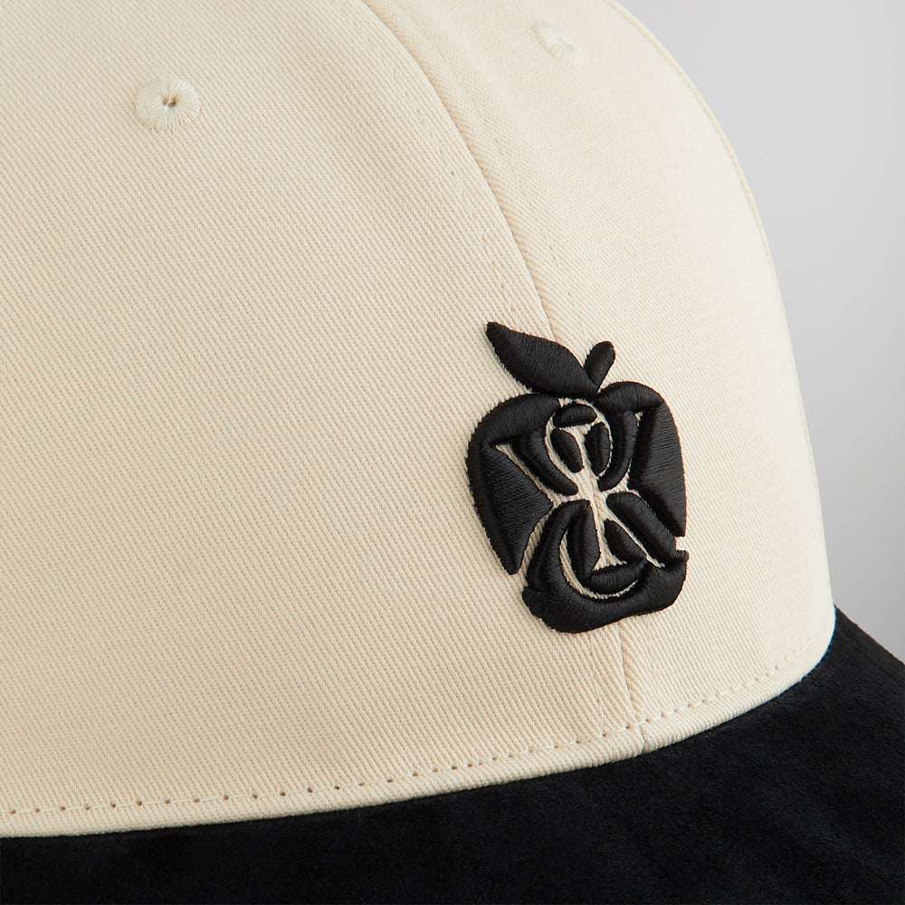 Kith Two Tone Suede Brim Aaron Classic Cap - Black | Kith Black