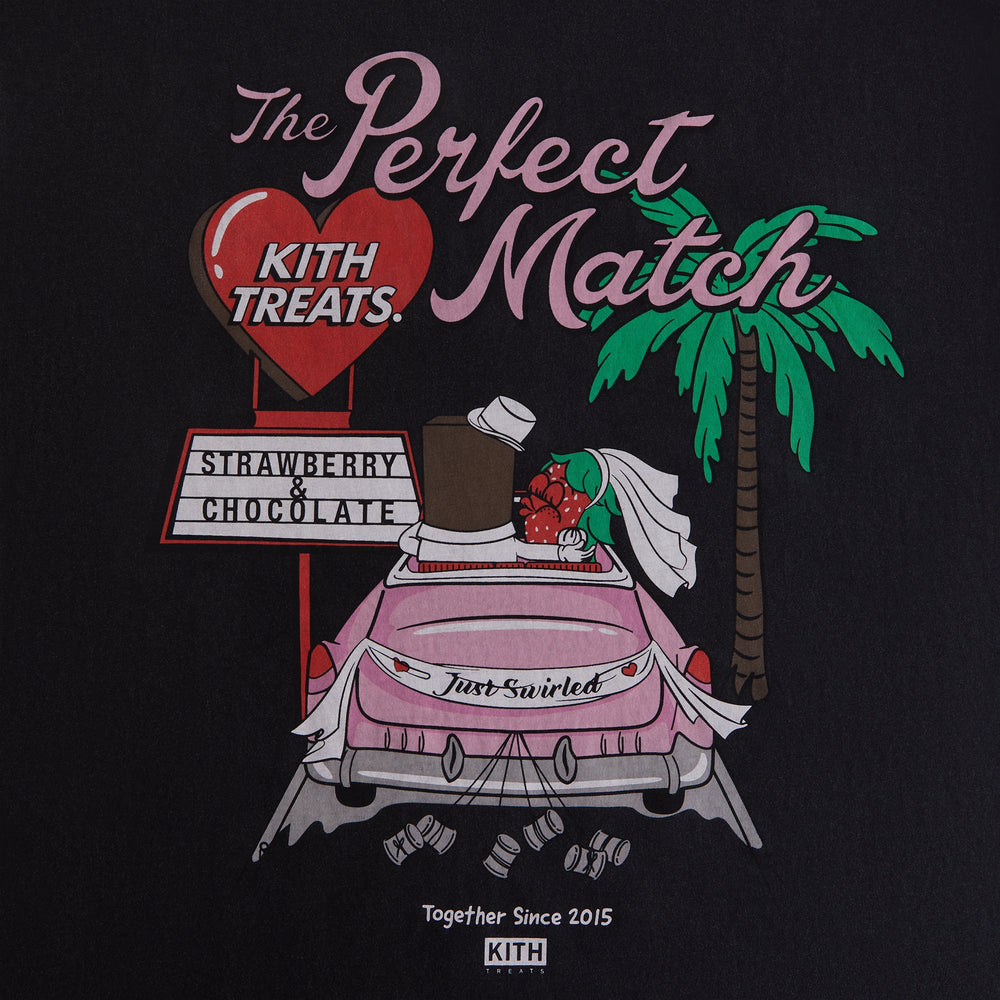 Kith Treats Perfect Match Vintage Tee - Black | Kith Black