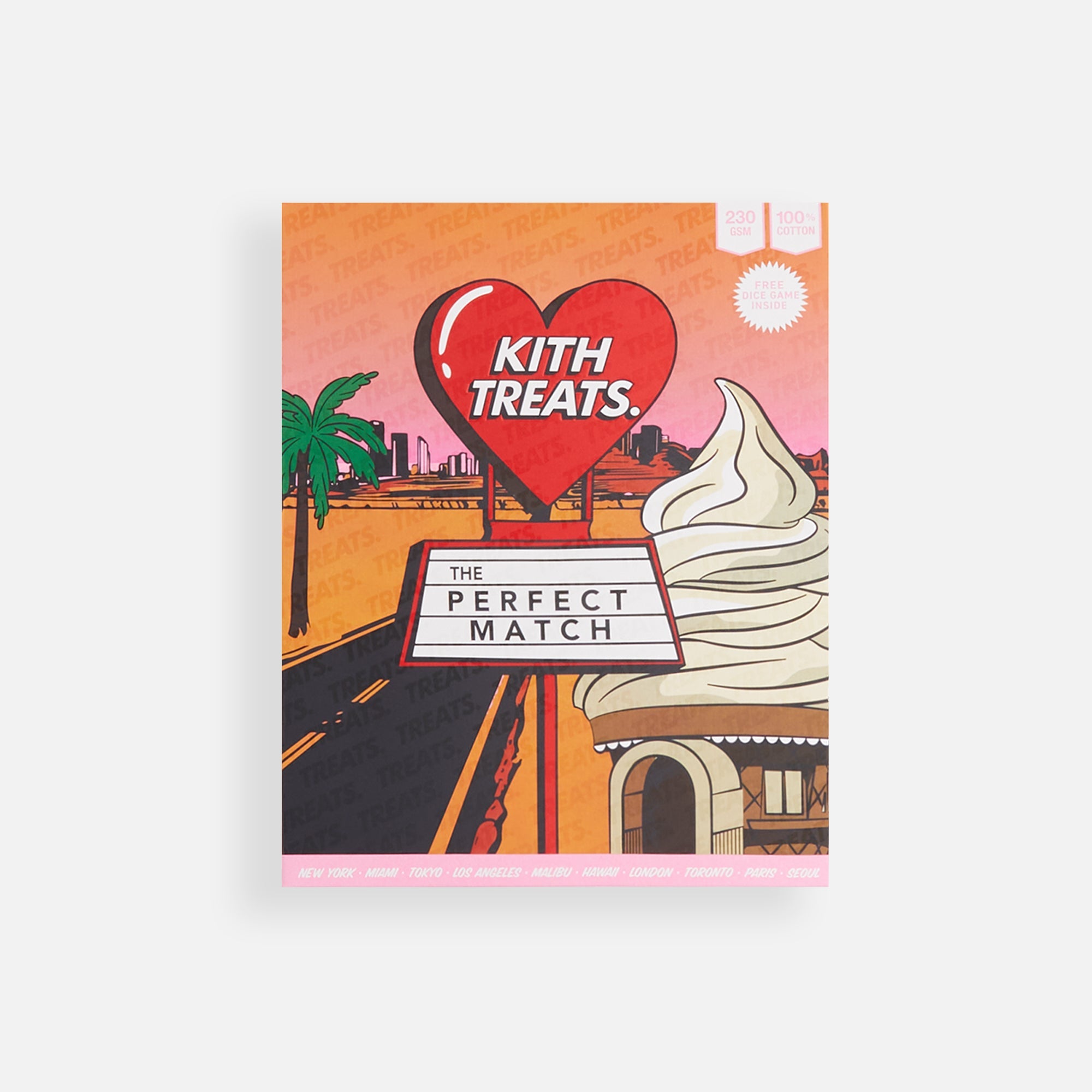 Kith Treats Perfect Match Vintage Tee - Black | Kith Black
