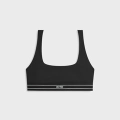 Kith Women Elle U-Neck Active Bra - Black | Kith Black