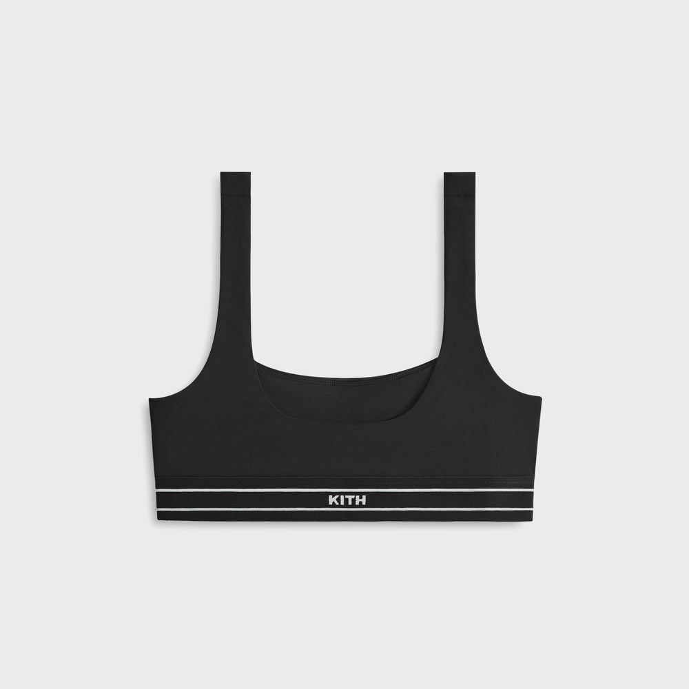 Kith Women Elle U-Neck Active Bra - Black | Kith Black