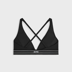Kith Women Cay Plunge Active Bra - Black | Kith Black