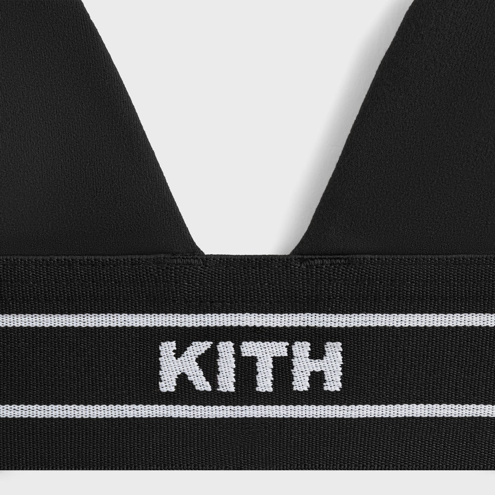 Kith Women Cay Plunge Active Bra - Black | Kith Black