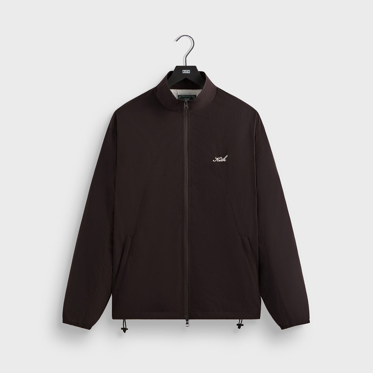 Kith Wrinkle Nylon Windsor Panelled Track Jacket - Kindling | Kith Kindling