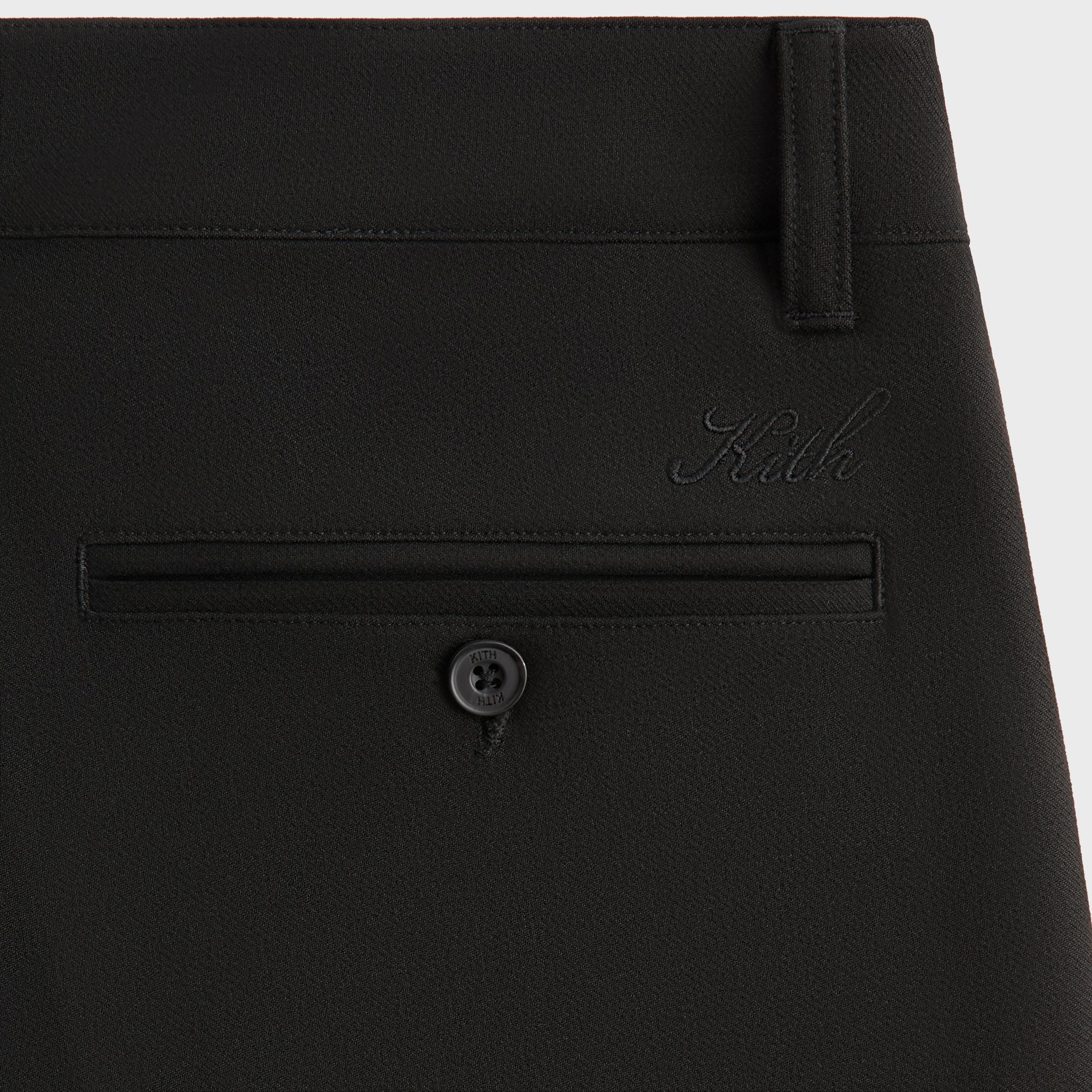 Kith Double Weave Lance Trouser - Black | Kith Black