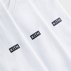 Kith Kids 3-Pack Short Sleeve Tee - White | Kith White