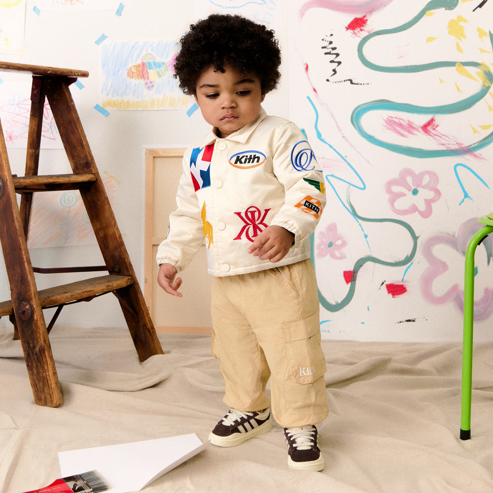 Kith Baby Coaches Jacket - Sandrift | Kith Sandrift