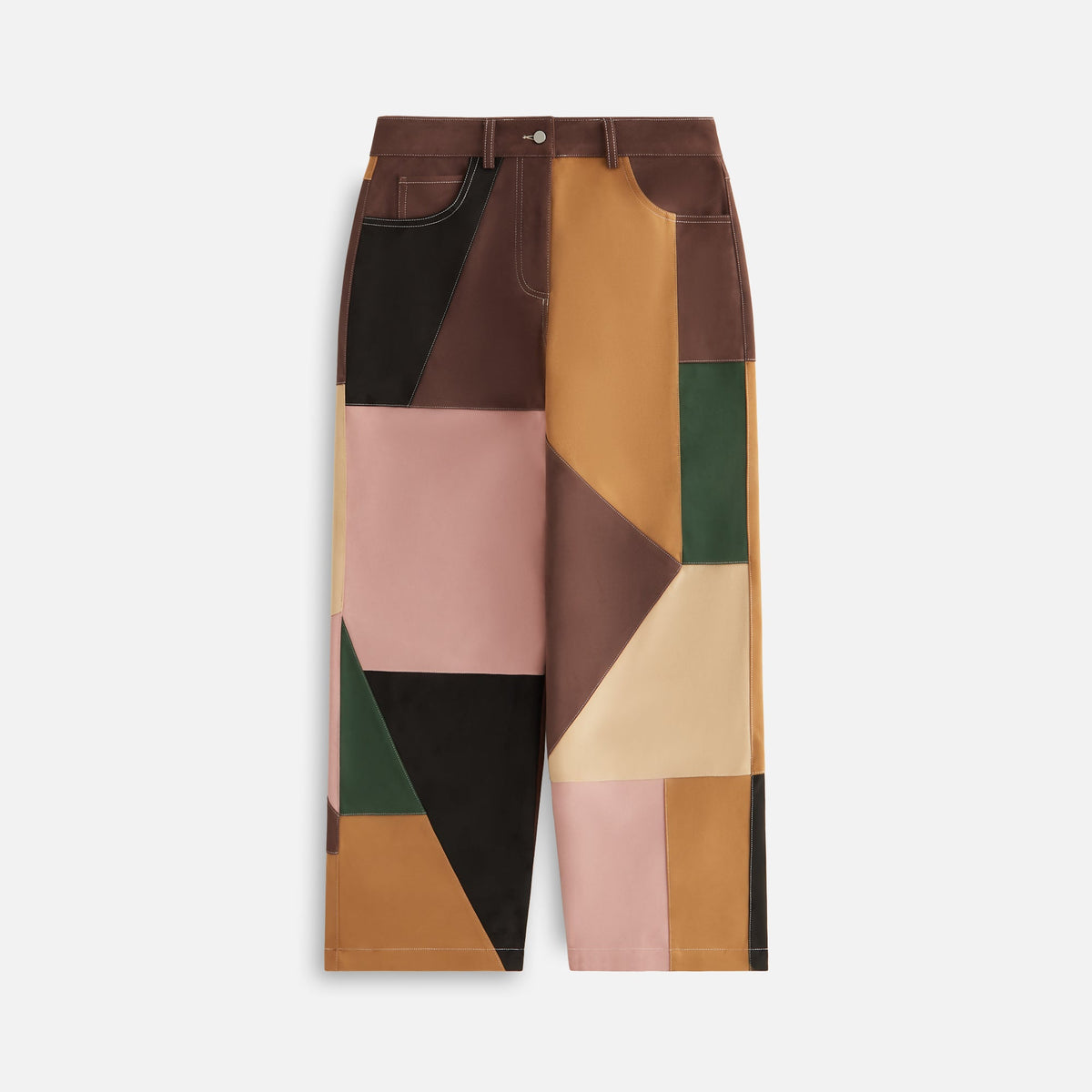 Kith Women Miren Patchwork Five Pocket Pant - Derby | Kith Derby