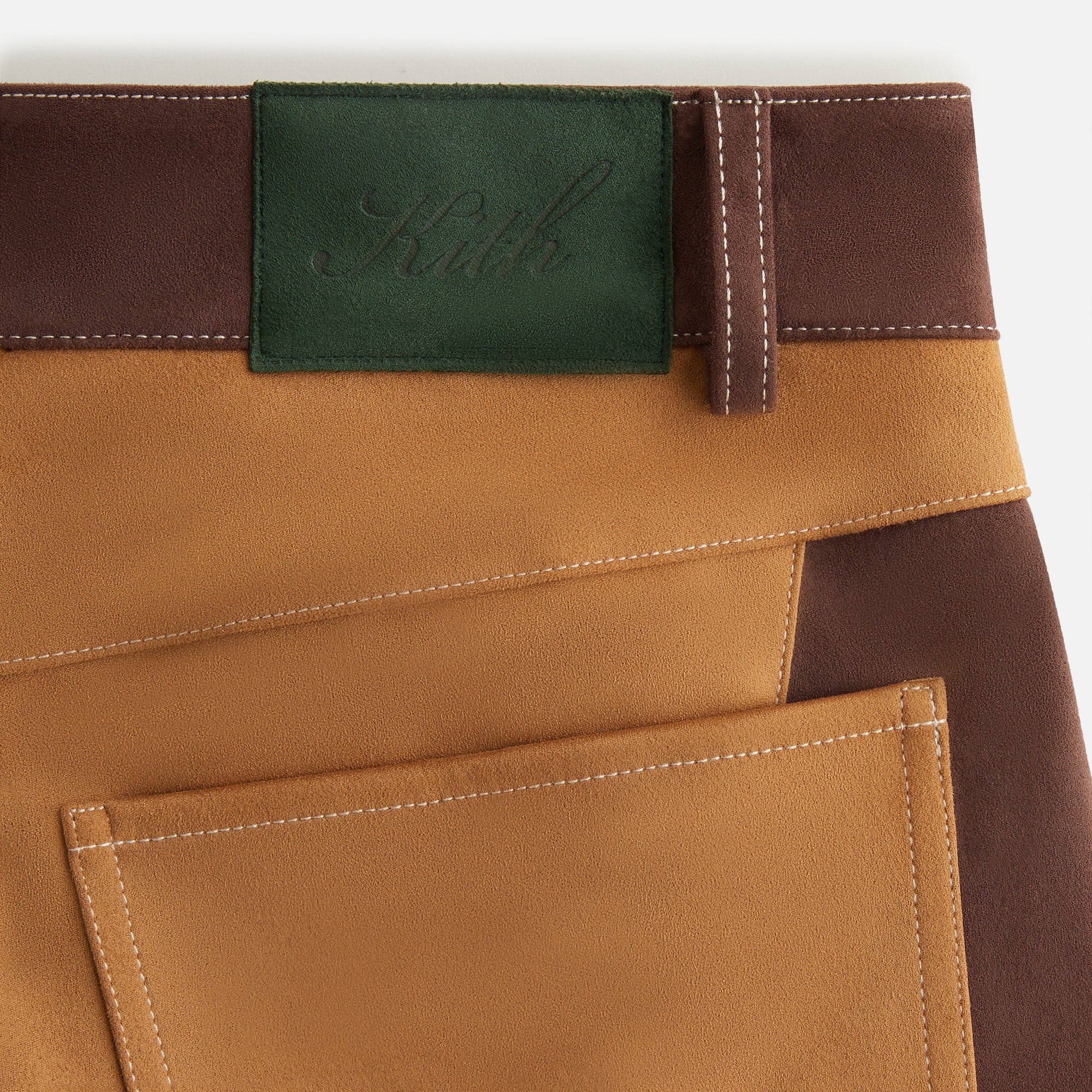 Kith Women Miren Patchwork Five Pocket Pant - Derby | Kith Derby