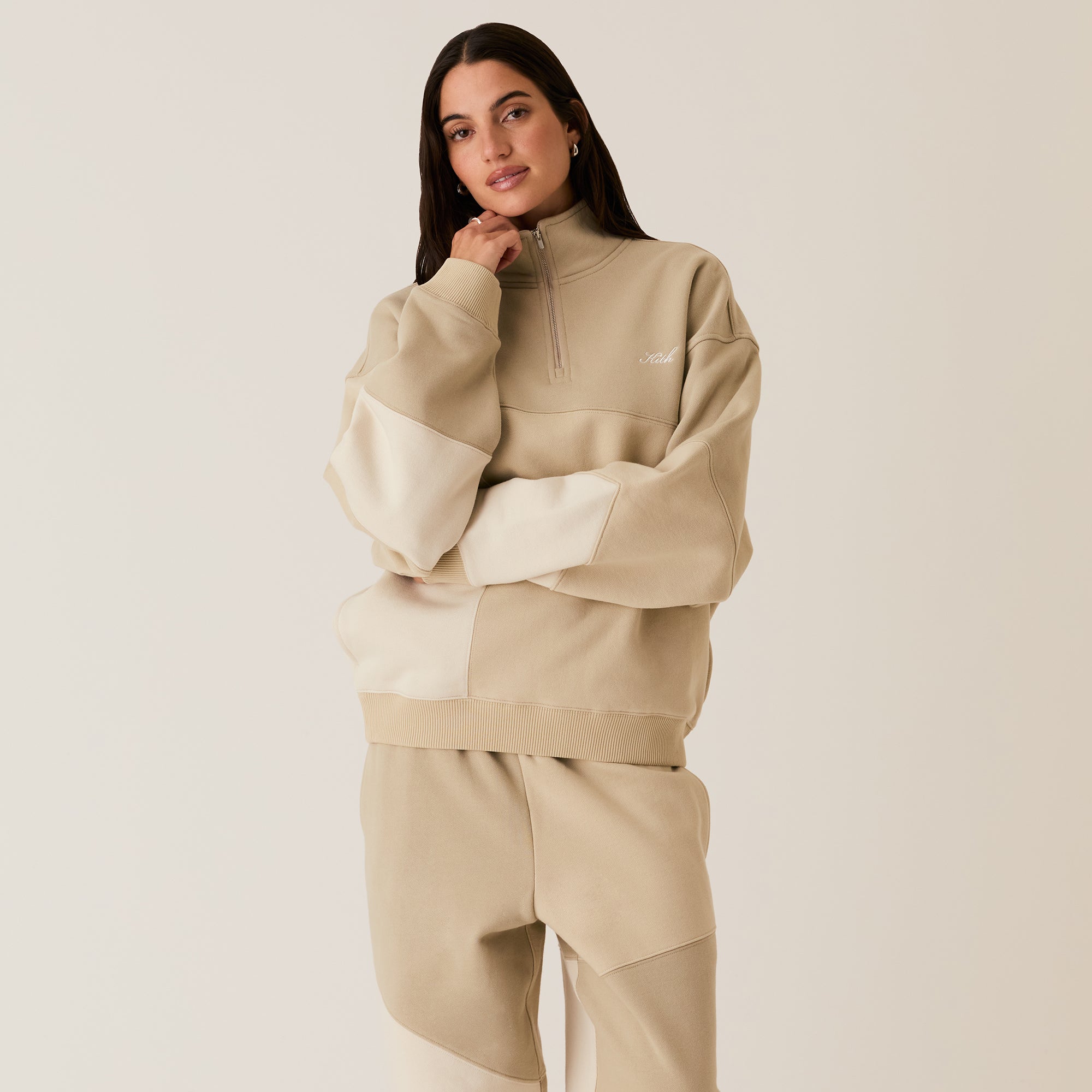 Kith Women Hunter III Patchwork Quarter Zip - Venture | Kith Venture