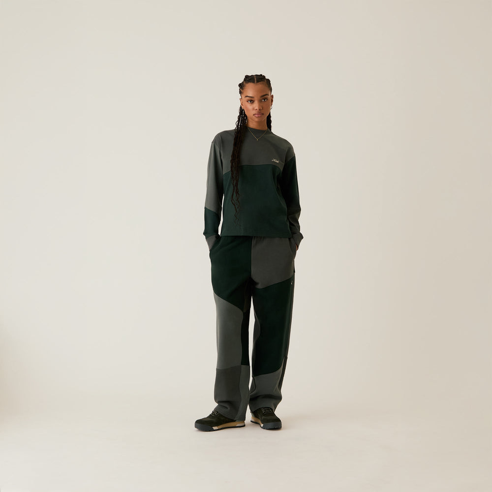 Kith Women Ava Patchwork Track Pant - Stadium | Kith Stadium