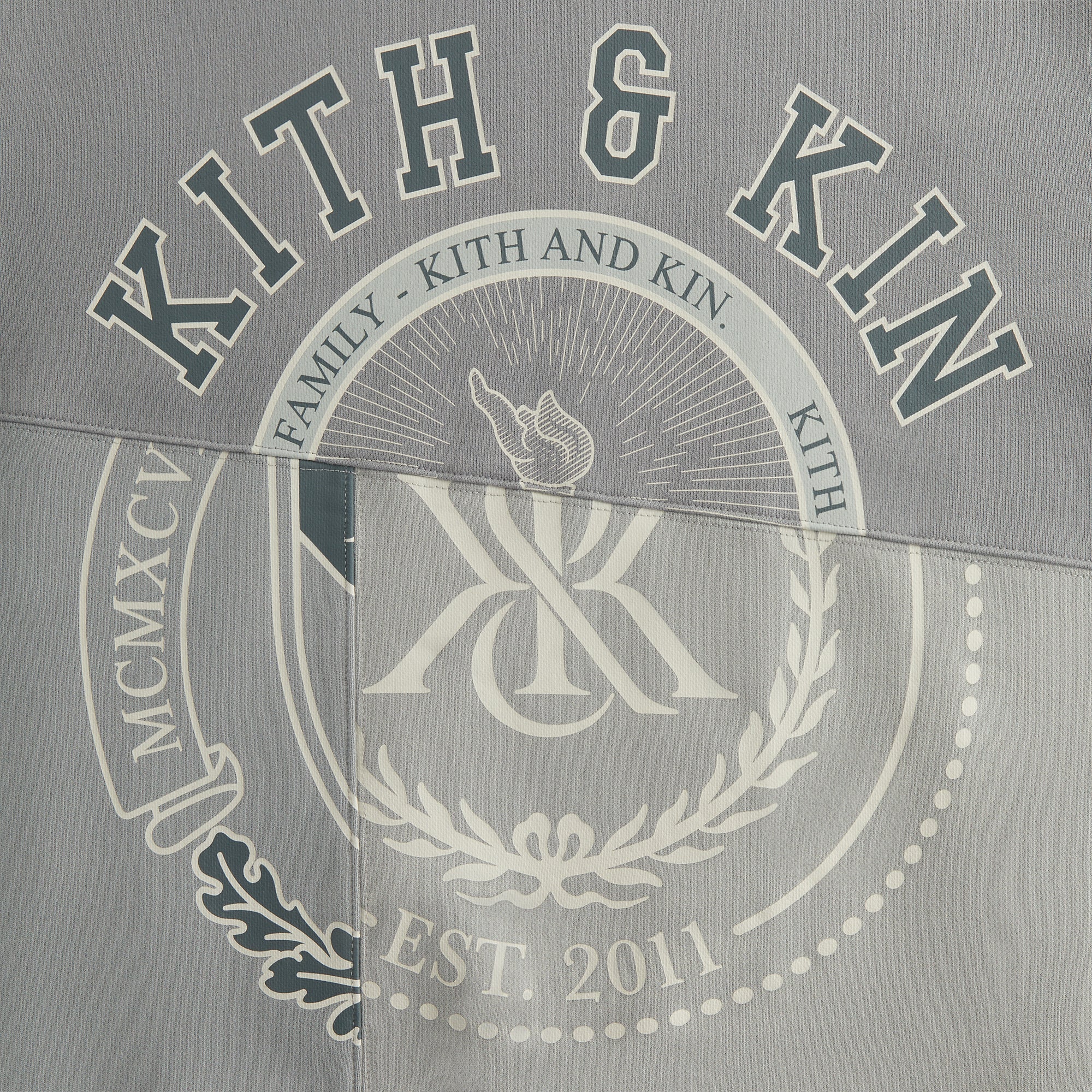 Kith Women Ashwin Patchwork Crewneck - Statue | Kith Statue