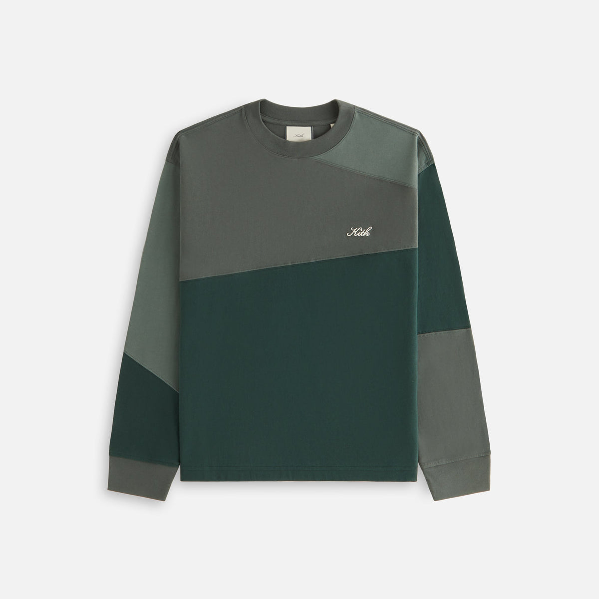Kith Women Patchwork Oversized Sonoma Long Sleeve - Stadium | Kith Stadium