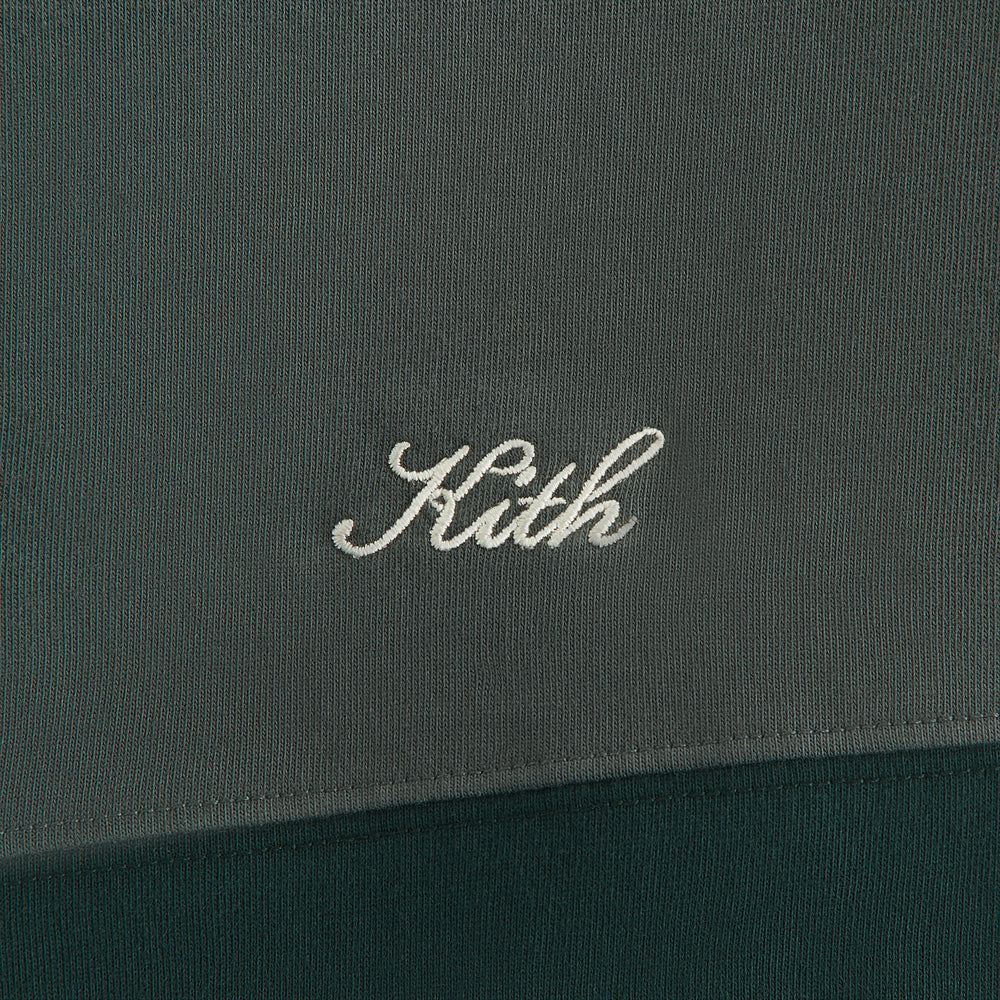 Kith Women Patchwork Oversized Sonoma Long Sleeve - Stadium | Kith Stadium
