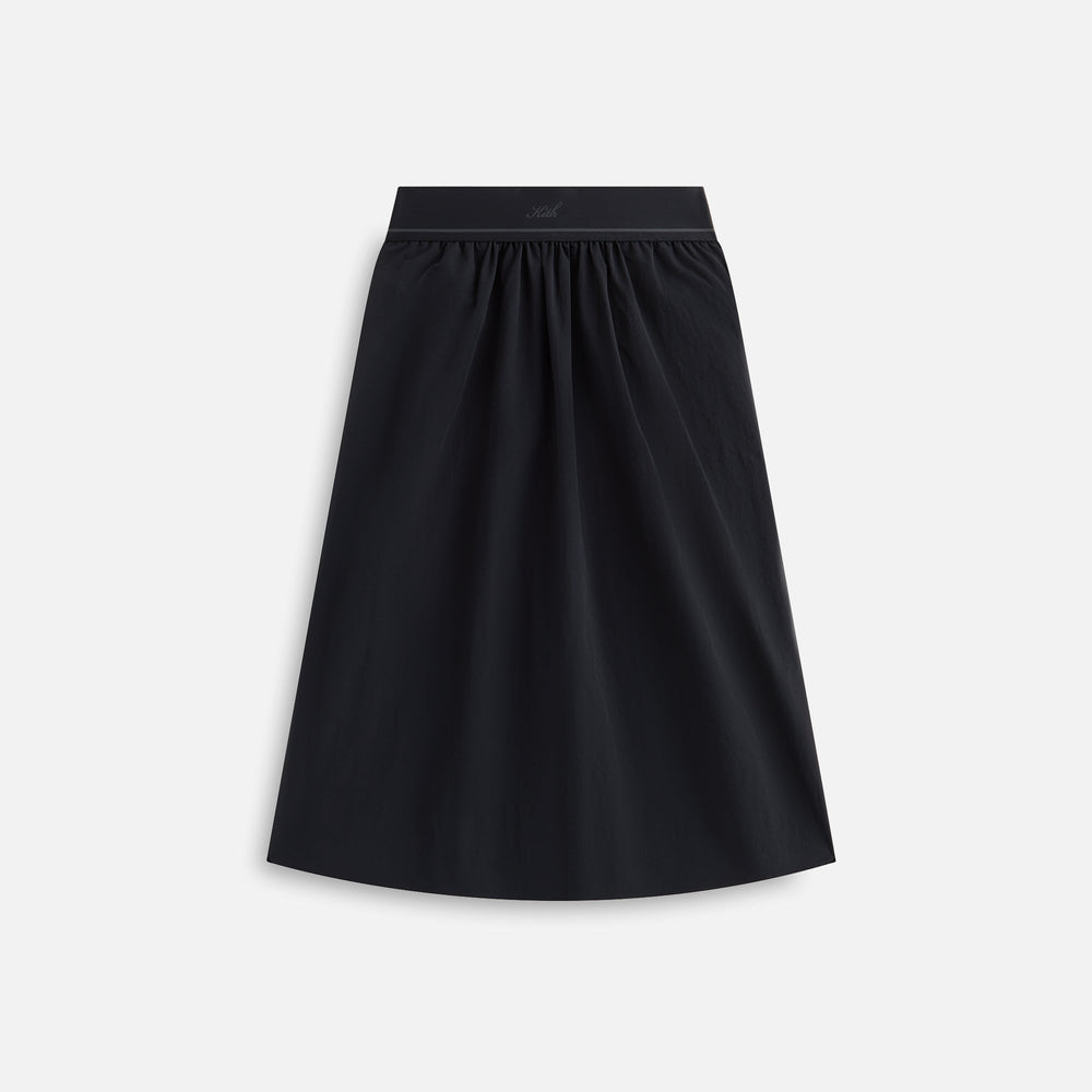 Kith Women Nadine Nylon Maxi Skirt - Black | Kith Black