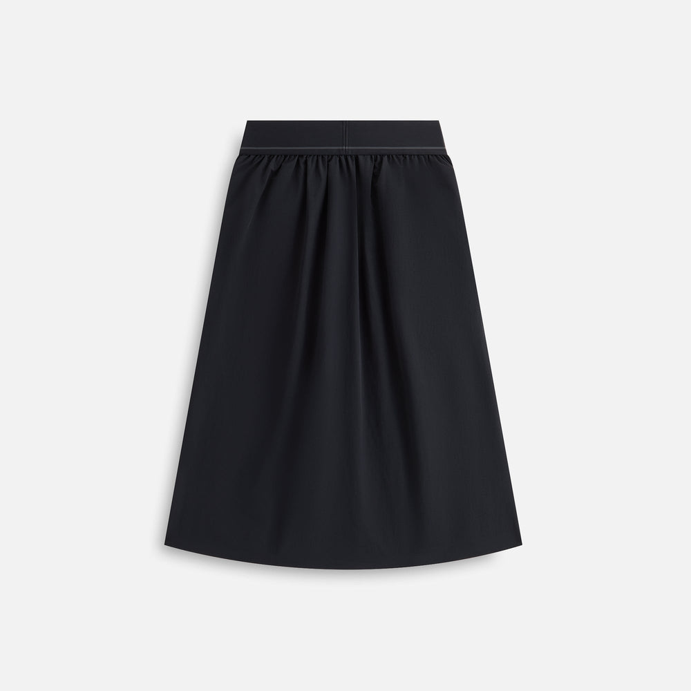 Kith Women Nadine Nylon Maxi Skirt - Black | Kith Black