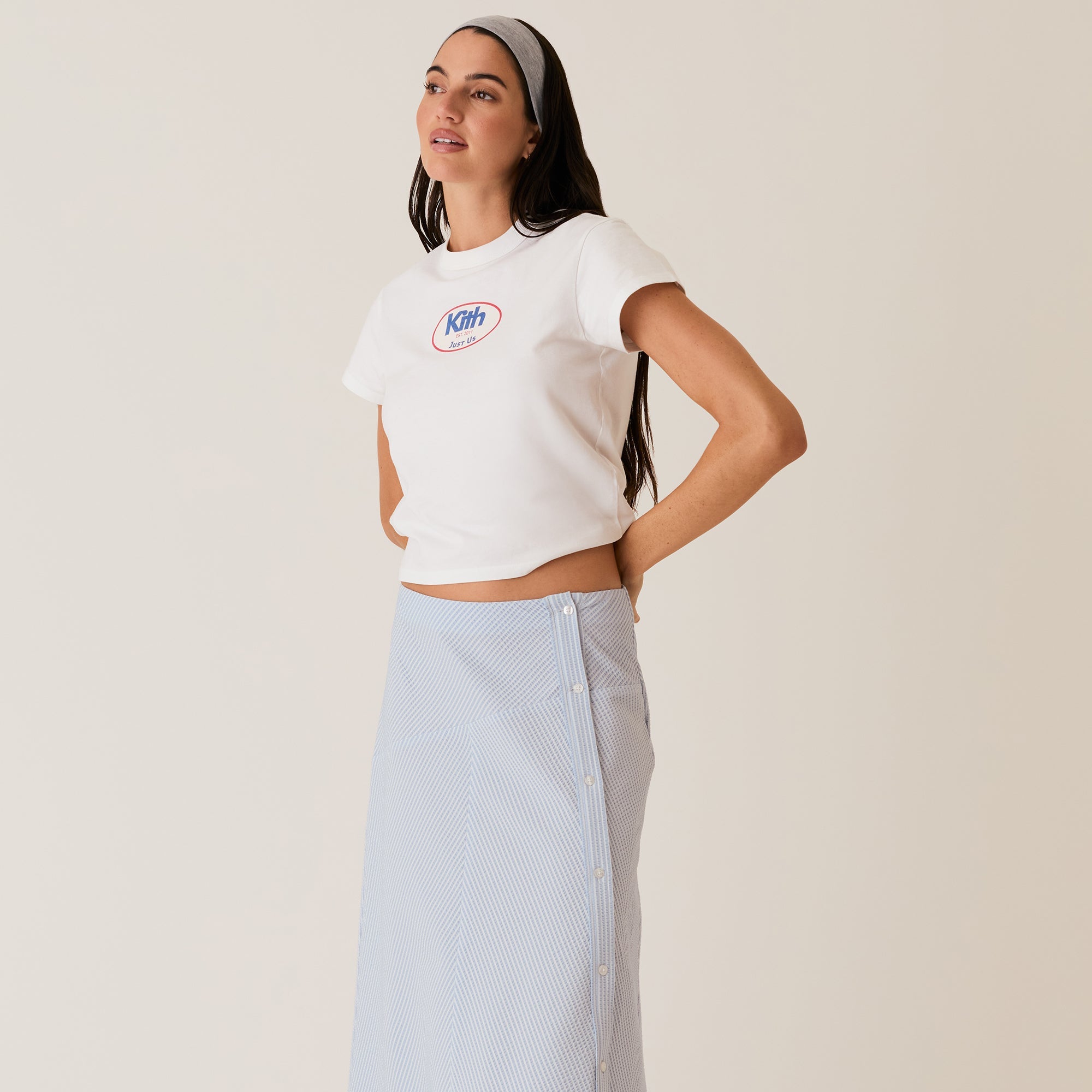Kith Women Estella Patchwork Maxi Skirt - Kyanite | Kith Kyanite