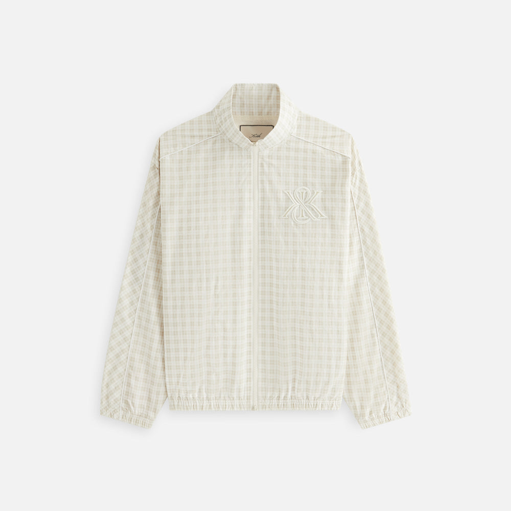 Kith Women Azariah Check Track Jacket- White | Kith