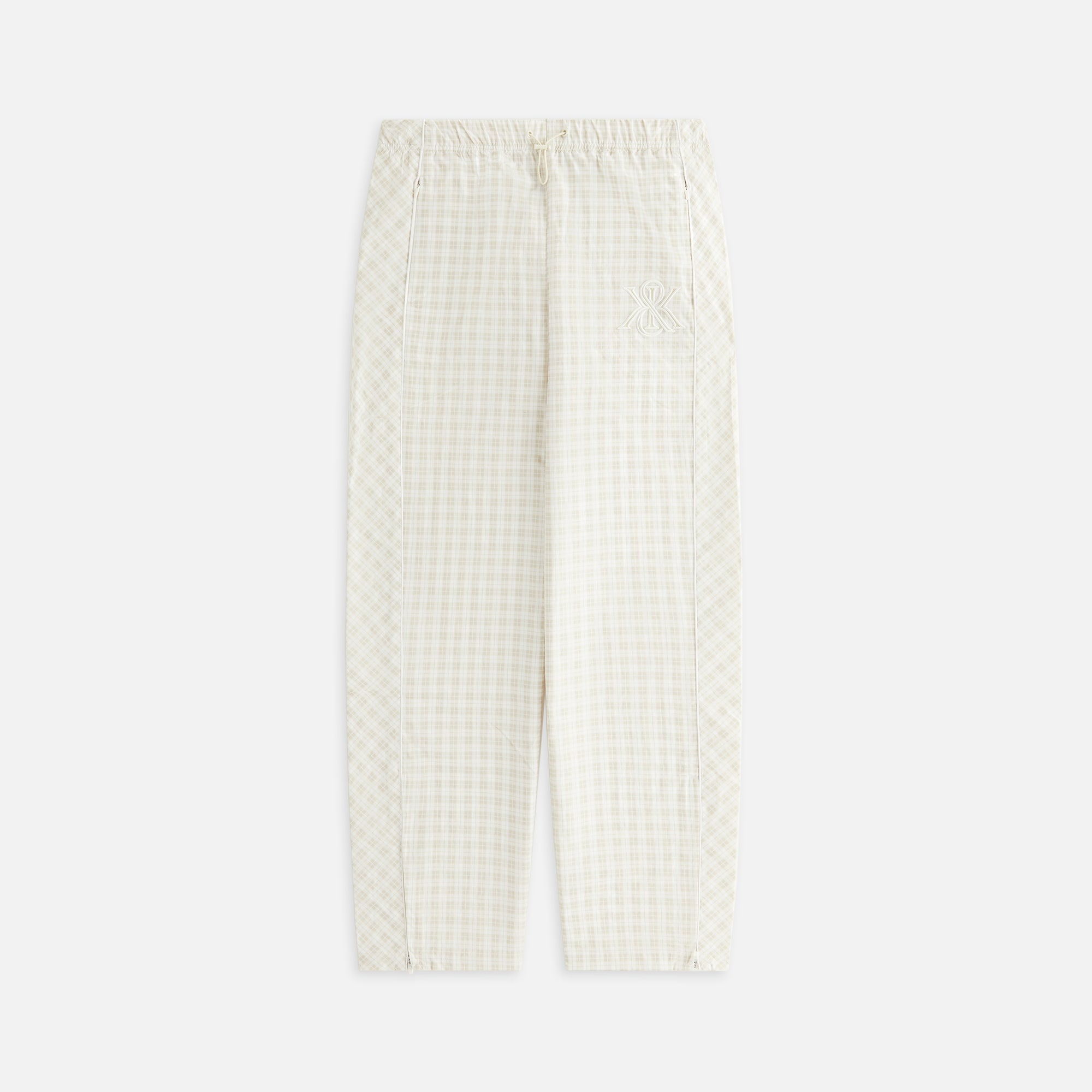 Kith Women Azariah Check Track Pant - White | Kith White