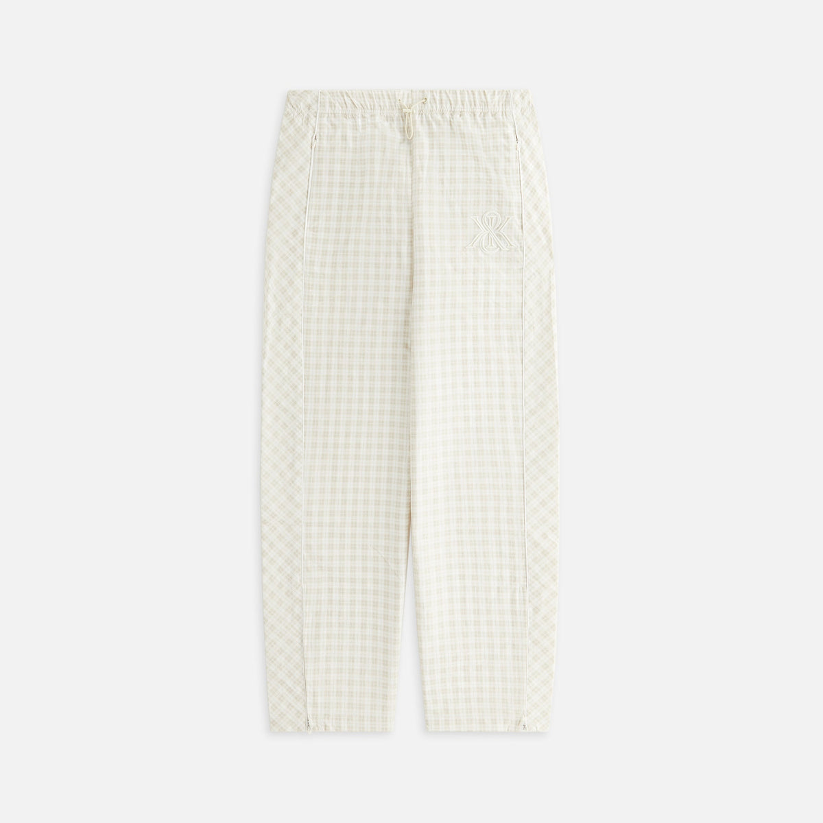 Kith Women Azariah Check Track Pant - White | Kith White