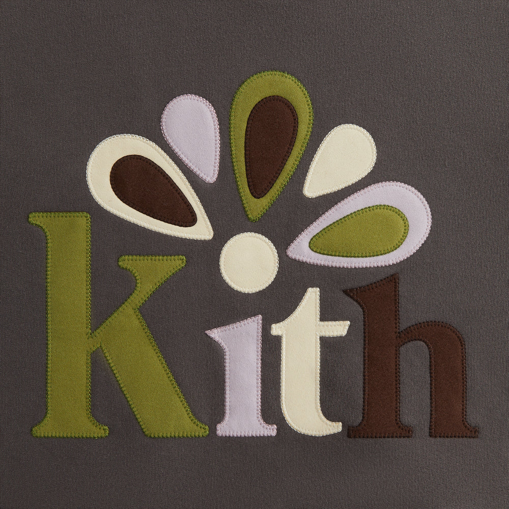 Kith Women Ashwin Applique Crewneck - Hematite | Kith Hematite