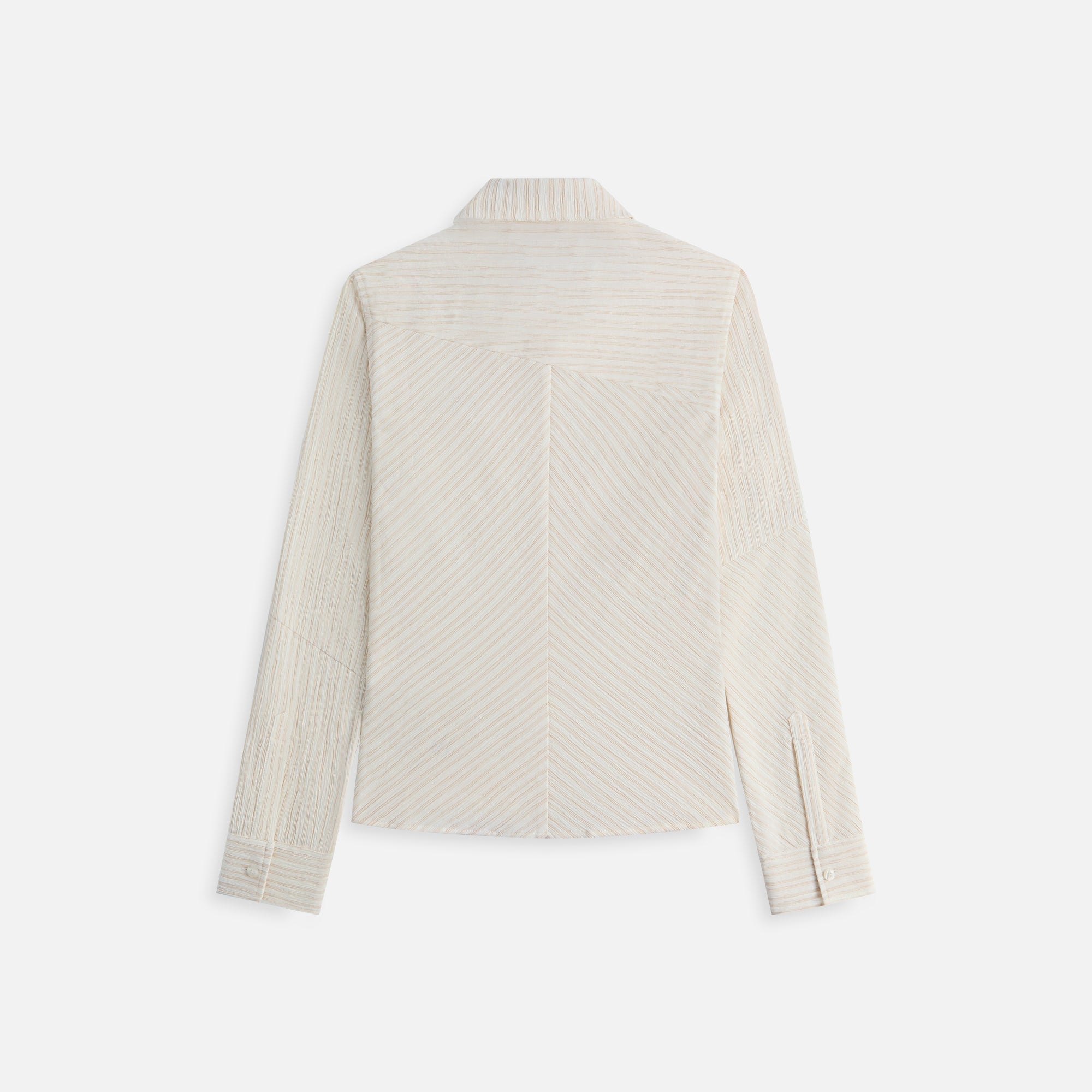 Kith Women Ella Patchwork Fitted Shirt - Oxide | Kith Oxide