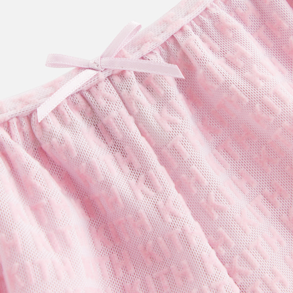 Kith Women Mesh Tap Shorty - Poppet | Kith Poppet