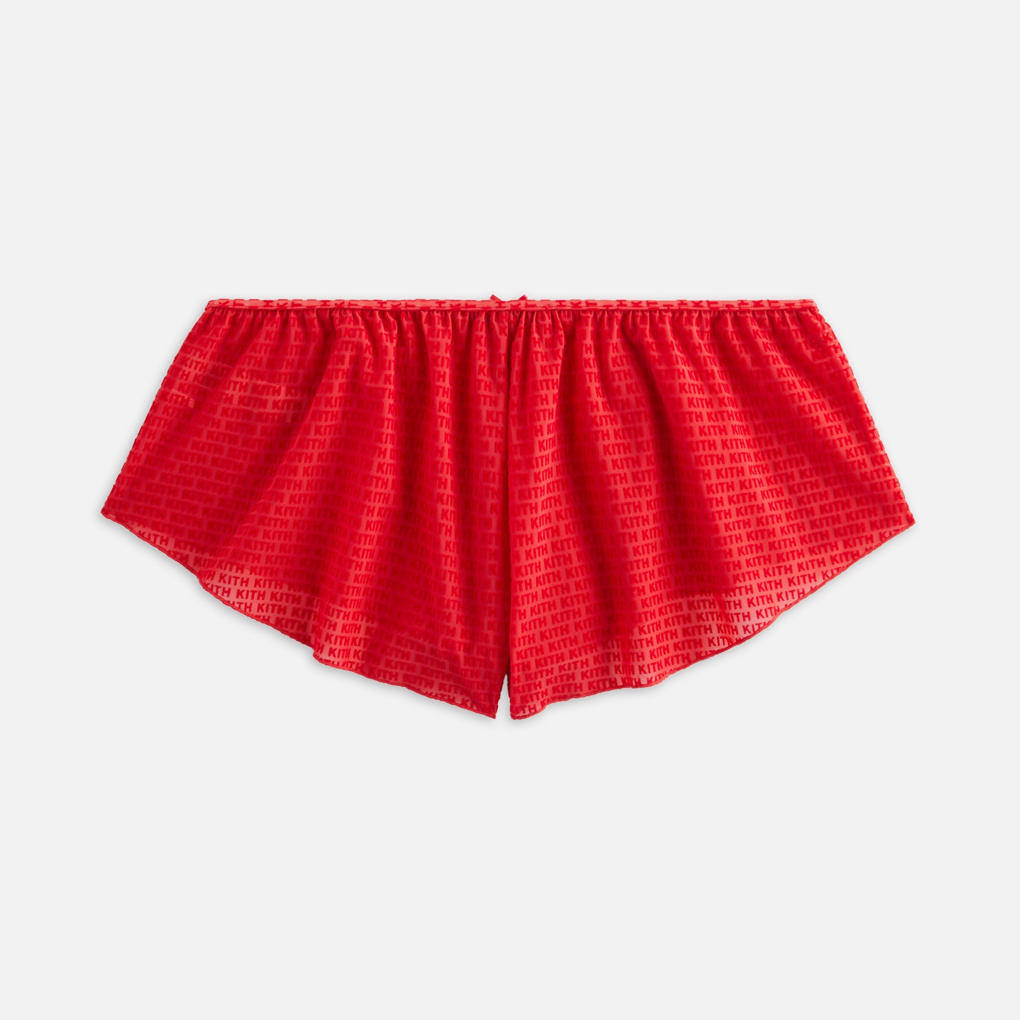 Kith Women Mesh Tap Shorty - Cherry Bomb | Kith Cherry Bomb