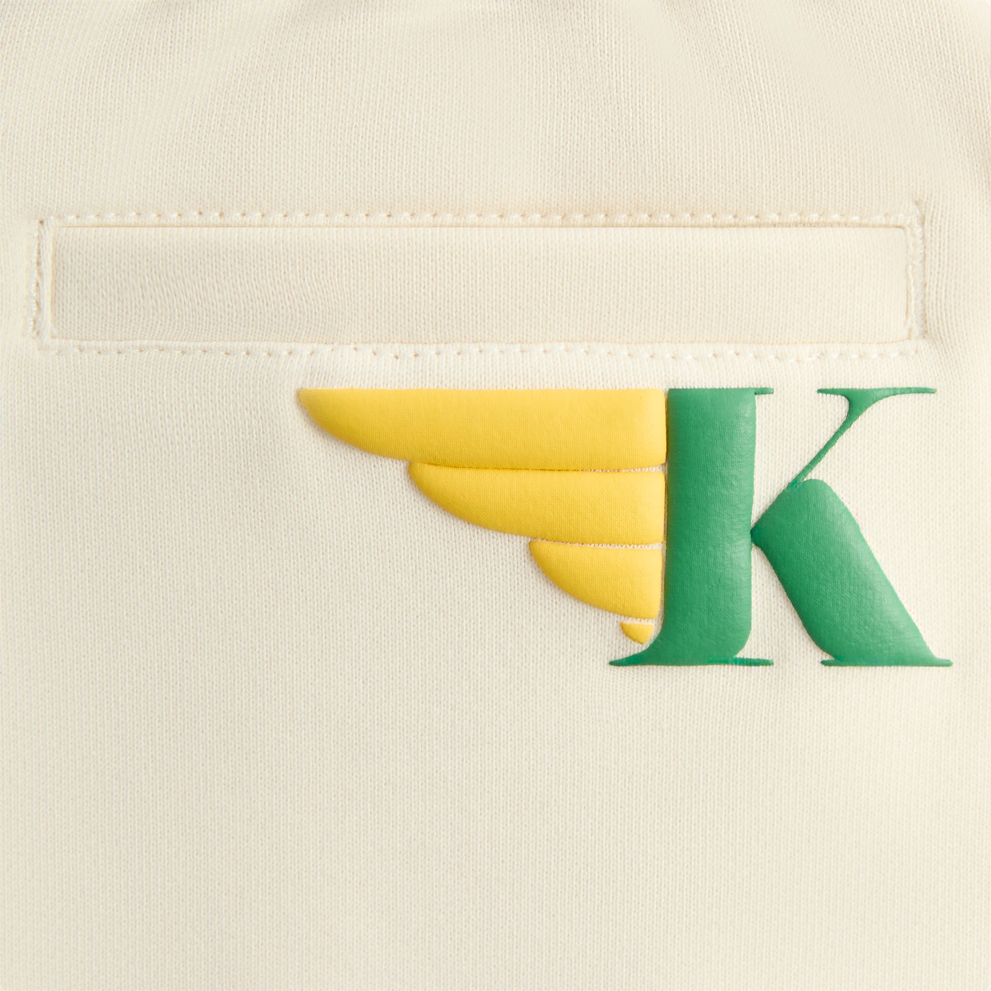 Kith Kids Logo Nelson Short - Sandrift | Kith Sandrift