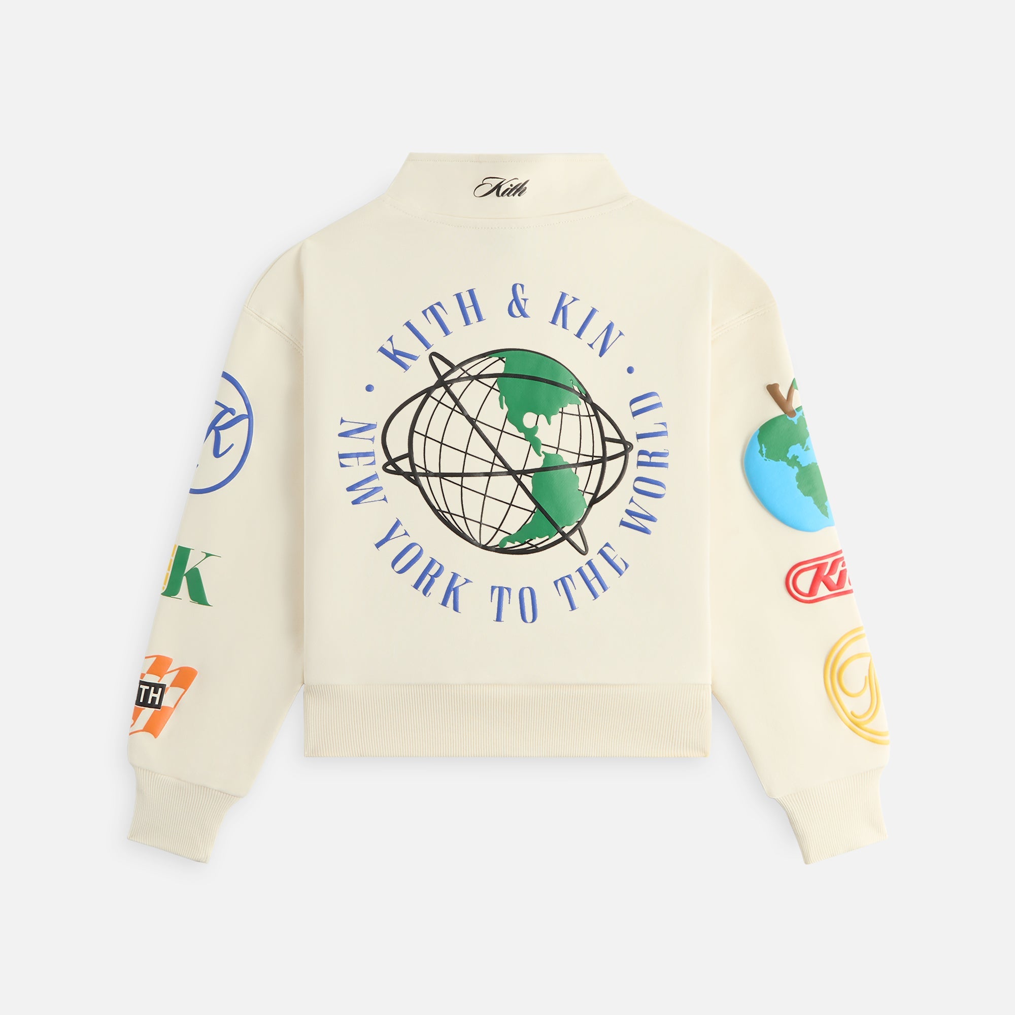 Kith Kids Logo Hunter Pullover - Sandrift | Kith Sandrift