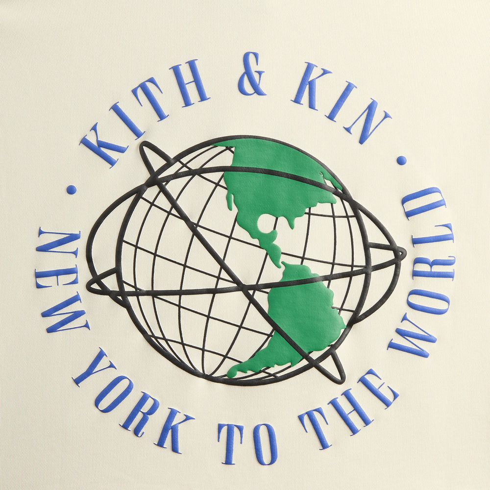 Kith Kids Logo Hunter Pullover - Sandrift | Kith Sandrift