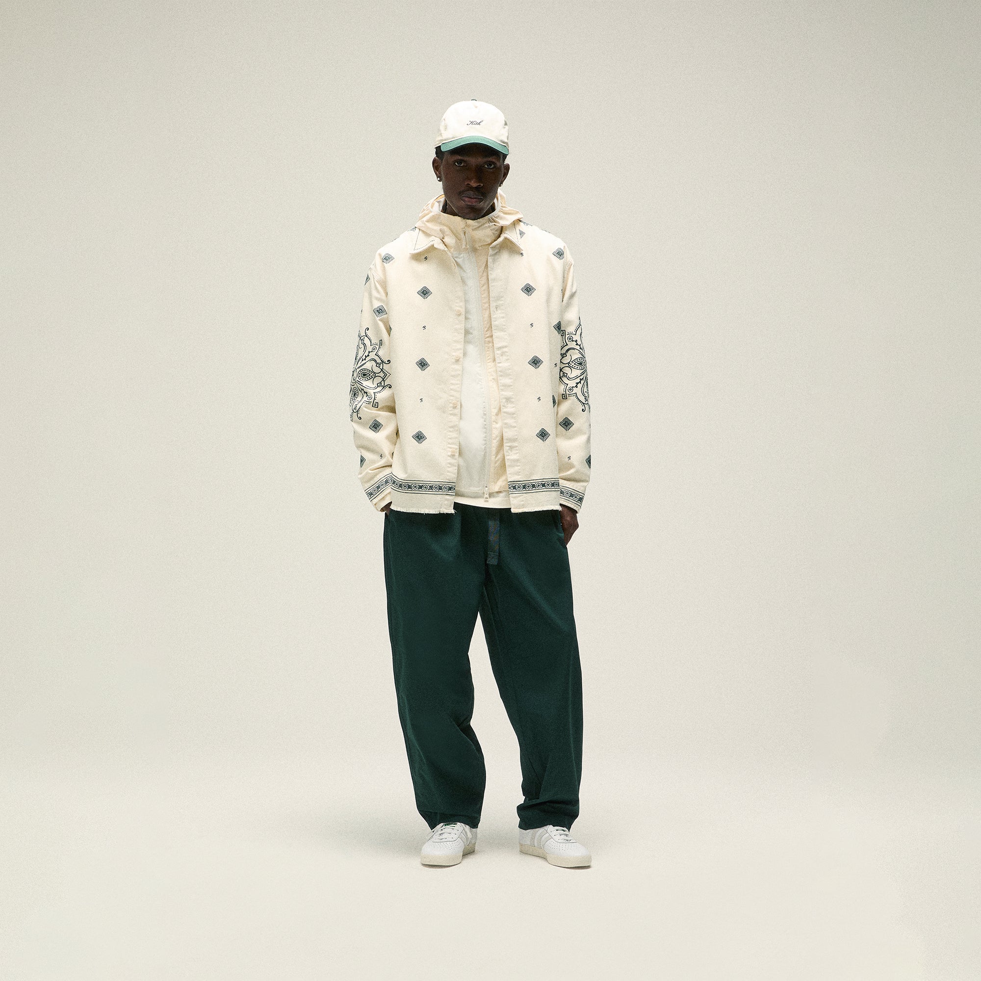 Kith Raw Hem Denim Apollo Shirt - Stadium | Kith Stadium